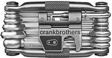 Crank Brothers Multi 19 Tool with Flask - Dark Grey Cycle Gear, Radfahren, Fahrrad
