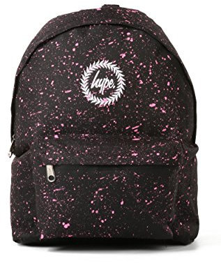 Hype Rucksack Tasche - Verscheidene Farben, Speckled Black/Pink, 52