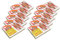 HAC24 20x 32 Blatt Senioren-Skatkarten Französisches Bild Spielkarten Skatblatt