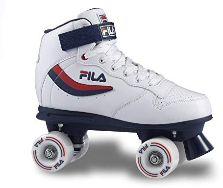 FILA SKATES ACE Inline Skate, White/Blue/RED, 37