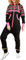 Dame Frauen One Zip Onesie Jumpsuit Playsuit Anzug Schlafanzüge Overalls Hoodies Nachtwäsche (Medium, Pink-Aztec)