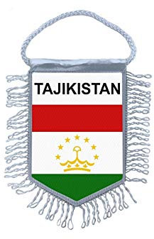 Akachafactory Wimpel mini Flagge Fahne flaggen miniflagge tadschikistan