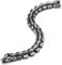Biker Punk Vintage Gealtertes Metall Edelstahl Link der Drachen Schuppe Herrenarmband Edelstahl-Armband