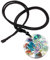 mookaitedecor 7 Chakra Halskette Heilsteine Anhänger für Damen und Herren mit verstellbarem Kette 46-60cm, Chakra Schmuck Glücksstein Kette für Spirituelle, Meditation, Amulett