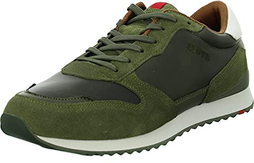 LLOYD Herren Sneaker Edmond, Männer Low-Top Sneaker,lose Einlage,Normalweit,sportlich,Men's,man,Men,Halbschuhe,straßenschuhe,Verde,40 EU / 6.5 UK