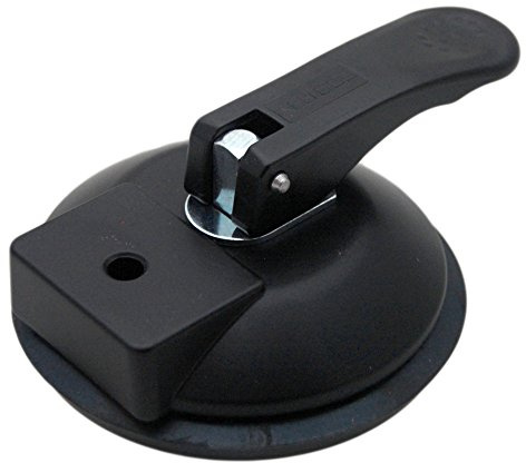 Bohle Veribor BO 600.90 Saughalter Saugnapf mit Kipphebel Gewinde Halte- und Fixierhilfe Mit 90 MM Saugscheibe/Aus Aluminium (Mit 6 mm Bohrung)