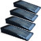 Oksdown 4 pièces Noir Cale Porte Caoutchouc Souple Antidérapante Bloc Hauteur Réglable Arrêt de Porte Pour Genre Carrelage, Sol,Béton, Ciment,Tapis