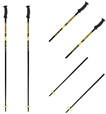K2 Herren Power Composite Skistock, Yellow, 130 cm
