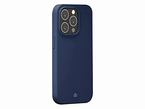 dbramante1928 Monaco - Hintere Abdeckung für Mobiltelefon - kompatibel mit MagSafe - 100% recycelter Kunststoff - Pazifikblau - für Apple iPhone 14 Pro