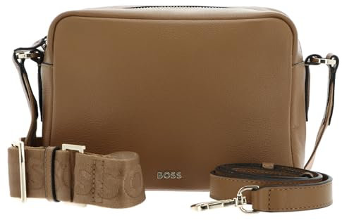 BOSS Women's Alyce Crossbody - Umhängetasche 20 cm medium beige