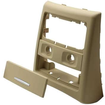 Rejilla Aire Acondicionado Coche Para BMW Para Serie 3 E90 E91 205-2012 Aire Acondicionado Trasero Rejilla Ventilación CA Marco Exterior Cubierta Circundante Panel Embellecedor Cenicero Salida Aire Co