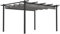 Outsunny Pérgola con Techo Retráctil Pérgola de Aluminio 4x3 m Cenador con Tela de Poliéster Resistente al Agua Pabellón para Jardín Patio Terraza Exterior Gris