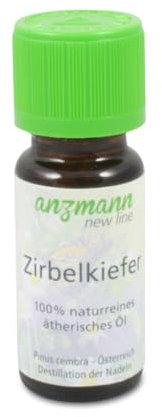 LivuX 100% naturreines Ätherisches Öl „Zirbelkiefer“ – 10 ml – Holzig-frischer Duft für Aromalampe, Aromatherapie und Raumduft, ideal zur Entspannung und für eine beruhigende Atmosphäre 1074