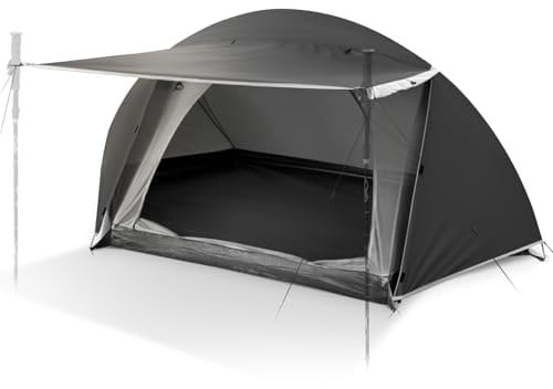 Tenda Campeggio, Tenda a Cupola per 1 Persona, Antivento e Impermeabile, Facile da Montare, Perfetta per Campeggio, Trekking, Escursioni con Zaino in Spalla e Alpinismo