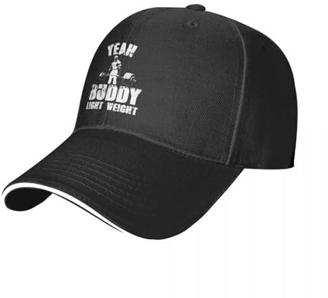 Ja Kumpel Leichtgewicht Lustig Gym & Bodybuilding Baseball Caps Outdoor Solid Hip Hop Hut Sun Caps Snapback Hüte