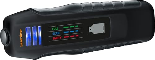 Laserliner GasCheck, Messgerät für Gasflaschen Füllstandsanzeige | Gasstandprüfer für LPG-Stahlflaschen, 5 kg & 11 kg, Ideal für Camping, BBQ, Heizstrahler, Gasbrenner