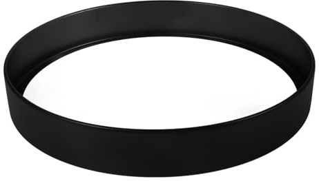 VALICLUD Minimalistischer Metallring Kratzfester Stabiler Funktionaler Uhrverkleidung Wanduhr für Dünnem Uhrengehäuse und Wohnzimmer und Büro