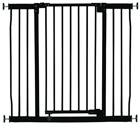 Dreambaby F1964 Liberty extra hohes & extra breites Treppenschutzgitter / Türschutzgitter (99-106cm) schwarz