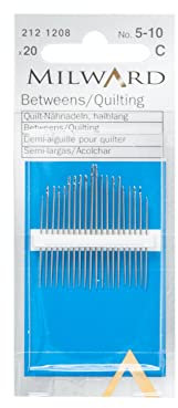 Milward Betweens/Quilting Aghi da Cucire a Mano, Argento, Nos.5-10