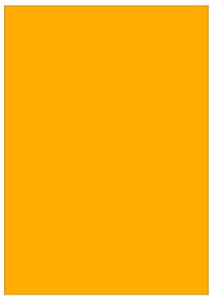 Plexiglas® Zuschnitte - Platten - Acrylglas 3mm glänzend mit Schutzfolie, Farbe:Gelb, Größe:500mmx400mm