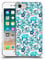 Head Case Designs Officially Licensed Micklyn Le Feuvre Dusty Pink White And Teal Elephant Patterns 2 Soft Gel Case [Military Grade Protection] Compatible With Apple iPhone 7/8 / SE 2020 & 2022