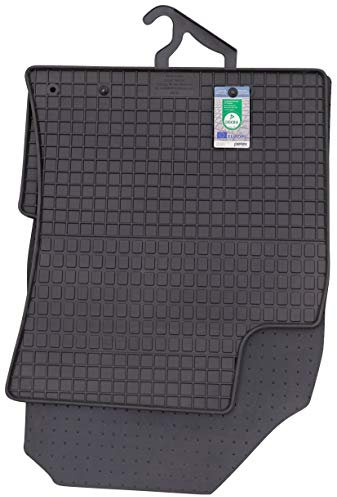 PETEX Gummimatten passend für i30 ab 01/2017 / i30 CW ab 06/2017 / i30 Fastback ab 01/2018 Fußmatten schwarz 4-teilig
