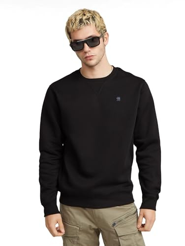 G Star Mens Core Sweater Long Sleeve Cotton