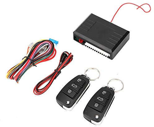Dingln Zentralverriegelung Universal,Funkfernbedienung nachrüsten, Auto Radio Fernbedienung Kofferraumentriegelung Türverriegelung Zentralverriegelung Fernbedienungssatz