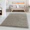 Carpetsale24 Shaggy Hochflor Teppich, 80x150 cm, Natur, weich, flauschig, modern, einfarbig, Ideal für Flur oder Kinderzimmer, für Wohnzimmer Schlafzimmer Flur