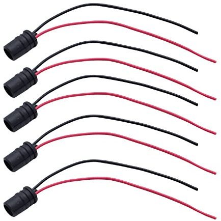 Lot de 5 supports de douille pour ampoule T10 W5W