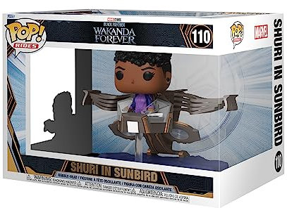 Funko POP! Ride - Marvel - Black Panther: Wakanda Forever - Shuri In Sunbird - Collectable Vinyl Figure - Gift Idea - Official Merchandise - Toys for Kids & Adults - Movies Fans