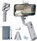 Hohem isteady XE KIT 3 Assi stabilizzatore cardanico Smartphone con luce per iPhone telefono Android per vlog Youtube Registrazione video dal vivo Mano Pieghevole stabilizzatore cardanico Grigio Combo