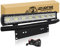 RIGIDON 23 Zoll 59cm 480W led lichtbalken mit kfz kennzeichenhalterung, 12v kabelbaum, dreireihig arbeitslichtleiste offroad scheinwerfer für Auto SUV LKW Fahrzeuge, 6000K nebelscheinwerfer