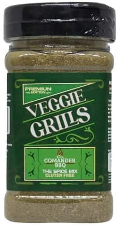 Condimento per verdure alla griglia Veggie Grills Comander BBQ, 220 gr