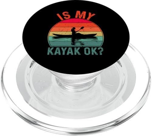 Canoe Kayaking Kayak Gear Paddling Water PopSockets PopGrip for MagSafe