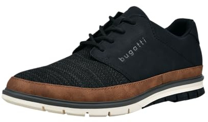 bugatti man Herren sportliche Schnürer, Männer Schnürhalbschuhe