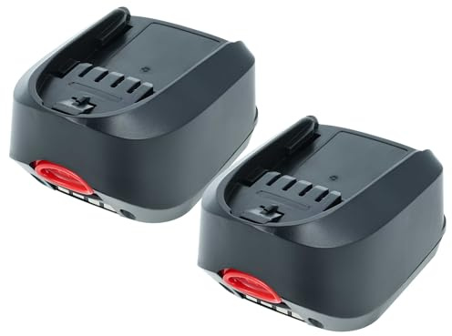 vhbw 2X Akku kompatibel mit Bosch AdvancedDrill 18, AdvancedImpact 18, AdvancedCut 18 Werkzeug, Akku-Gartengerät (2000 mAh, Li-Ion, 18 V)