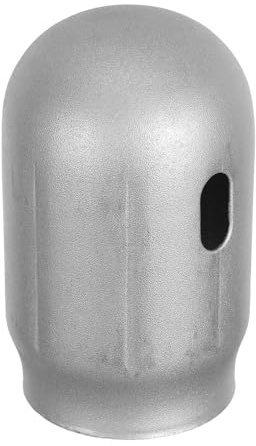 USHOBE Bouchon de Valve en Acier Argenté pour Bouteille de Gaz Protection Renforcée, Durabilité Longue Durée, pour Transport et Expédition Sécurisée