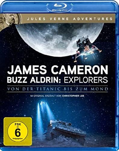 James Cameron - Buzz Aldrin: Explorers - Von der Titanic bis zum Mond [Blu-ray]