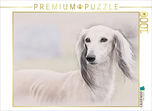 CALVENDO Puzzle Saluki | 1000 Teile Lege-Größe 64 x 48 cm Foto-Puzzle für glückliche Stunden