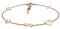 Elli Armband Damen Kreuz Herz Infinity Anker Stern in 925 Sterling Silber Rosé vergoldet