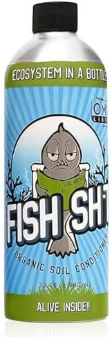 Fish Head Farms Ammendante liquido organico per il terreno per migliorare la resa e il sapore. Migliora l'efficienza dei fertilizzanti. Utile sia in giardino che in terriccio. 1 litro