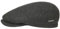 Stetson Belfast Tweed Flatcap - Schiebermütze Herren - Schirmmütze aus Wolle - Wintercap mit Baumwollinnenfutter - Wollcap Herbst/Winter - Herrenkappe Oliv 58 cm