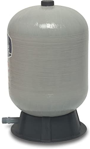 Wellmate Membran Druckkessel, Typ Vertikal Durchmesser 410, Anschluss Außengewinde, Inhalt 120, Arbeitsdruck (Bar) 8,5, Werkstoff Polyester, Größe 1, Farbe Grau