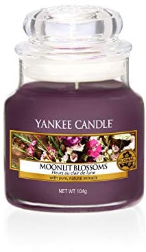 Yankee Candle Duftkerze im kleinen Jar, Moonlit Blossoms, medium