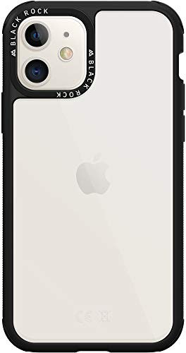 Black Rock Schutzhülle Robust Transparent (für Apple iPhone 11, Kunststoff, ideal für Outdoor und/oder Sport, 180° Schutz) Schwarz