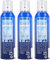com-four® 3X Frostspray für Fensterdeko - Spraydose mit Frost-Effekt für Eisblumen - Kunstschnee zum Dekorieren zu Weihnachten (03 Stück - 150ml/Frost)