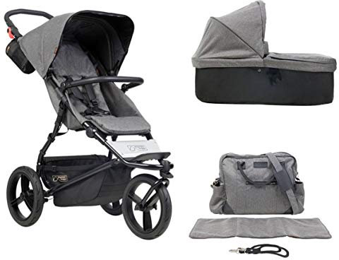 Ausstellungsstück MB Urban Jungle Luxury V3.2 Collection - herringbone inkl. Wickeltasche und Babyschale (carrycot plus)