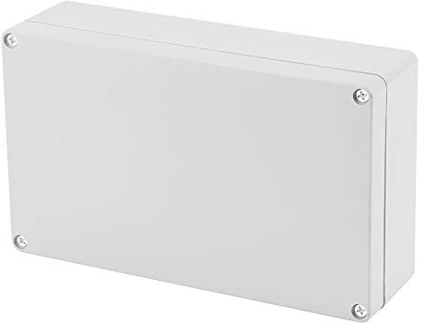 Kunststoff-Gehäuse Projektkoffer, IP65 wasserdichte Anschlussdose für Anschluss, 20,0 x 12,0 x 5,5 cm