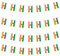 WXTWK Country String Banner Flagge (Indien)
